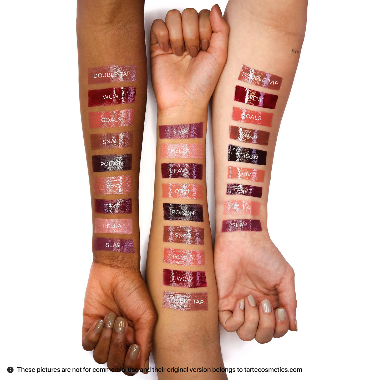 Glossy lip paint