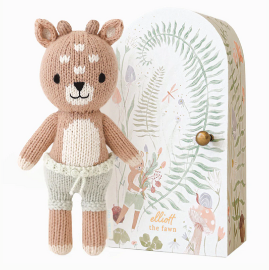 Tiny Elliott the fawn