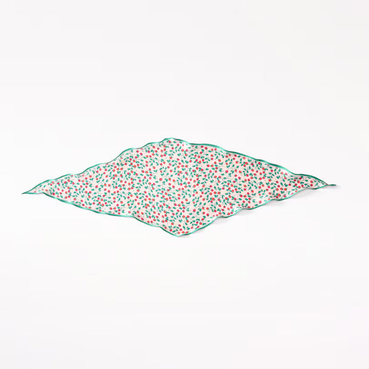 Raspberries Diamond Scarf