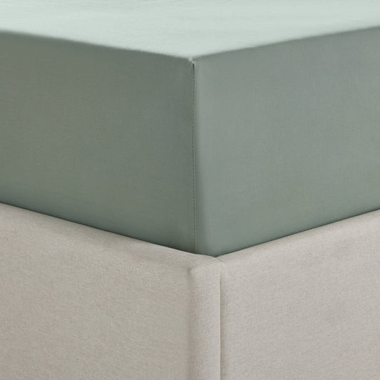 200 Thread Count Plain-Dye Fitted Sheet - Olive - DP