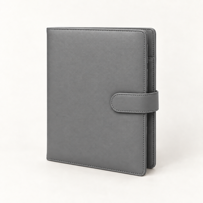 Grey A4 ring binder