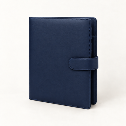 Navy A4 ring binder