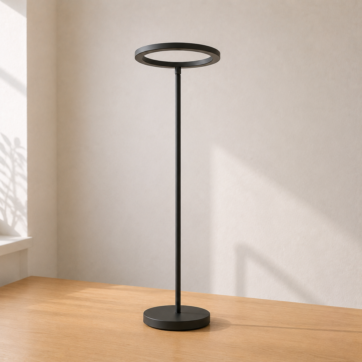 Halo Desk Lamp - Matte Black