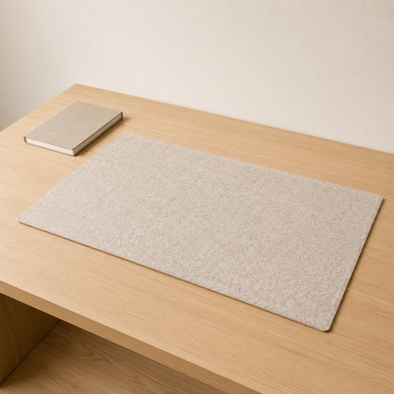 Loft Wool Felt Mat - Oatmeal