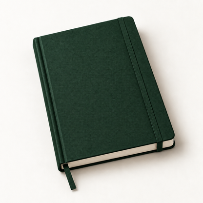 Forest A5 dotted notebook
