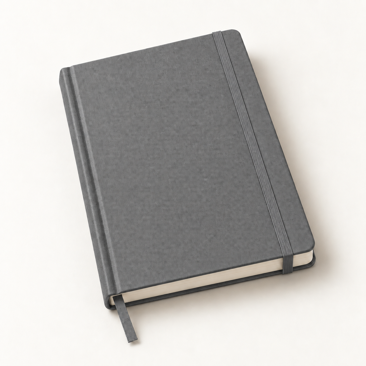 Grey A5 dotted notebook