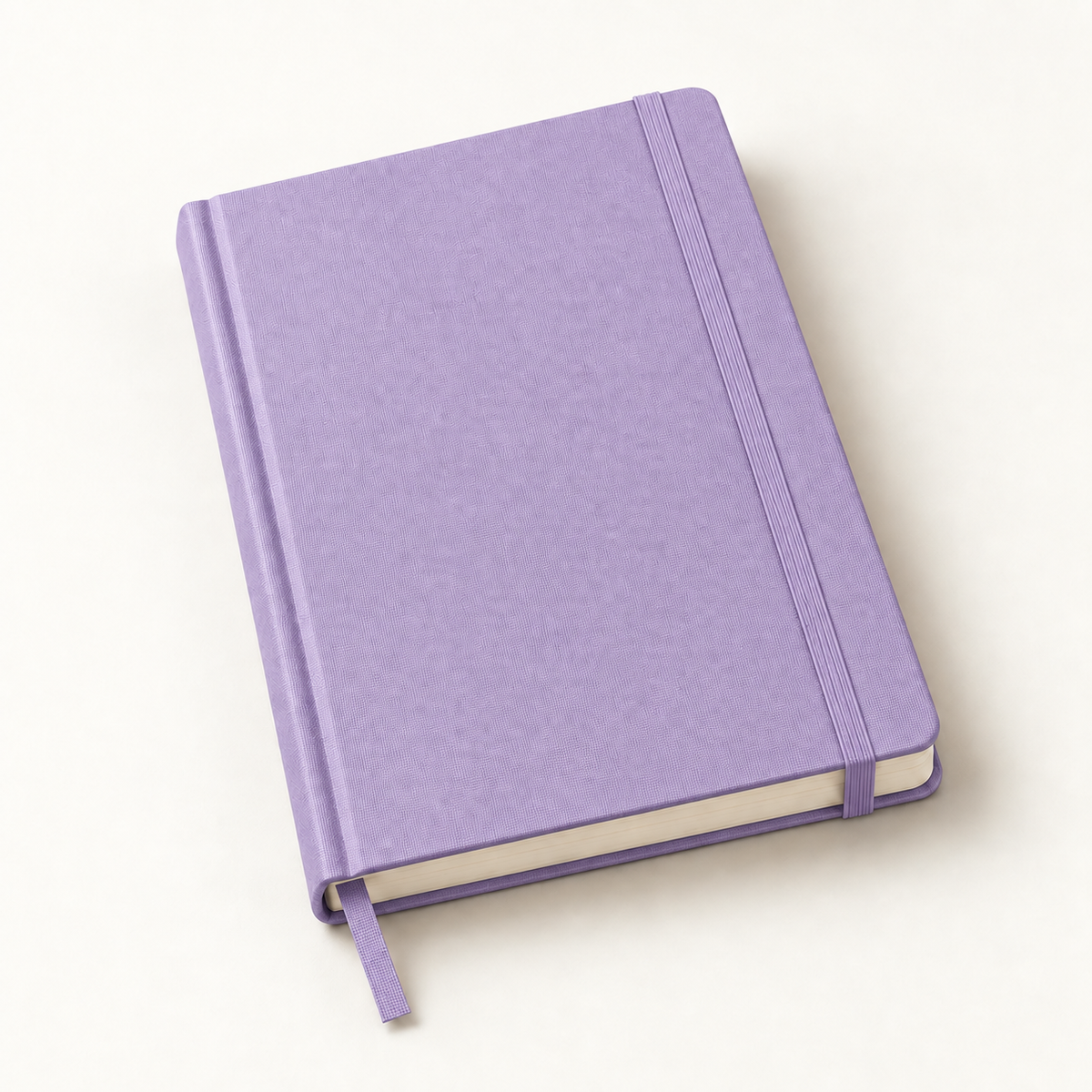 Lilac A5 dotted notebook