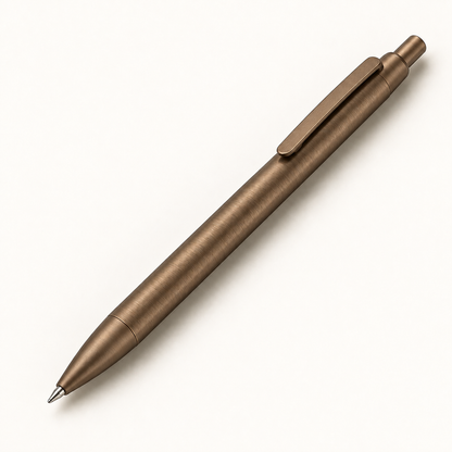 Kraft retractable gel pen