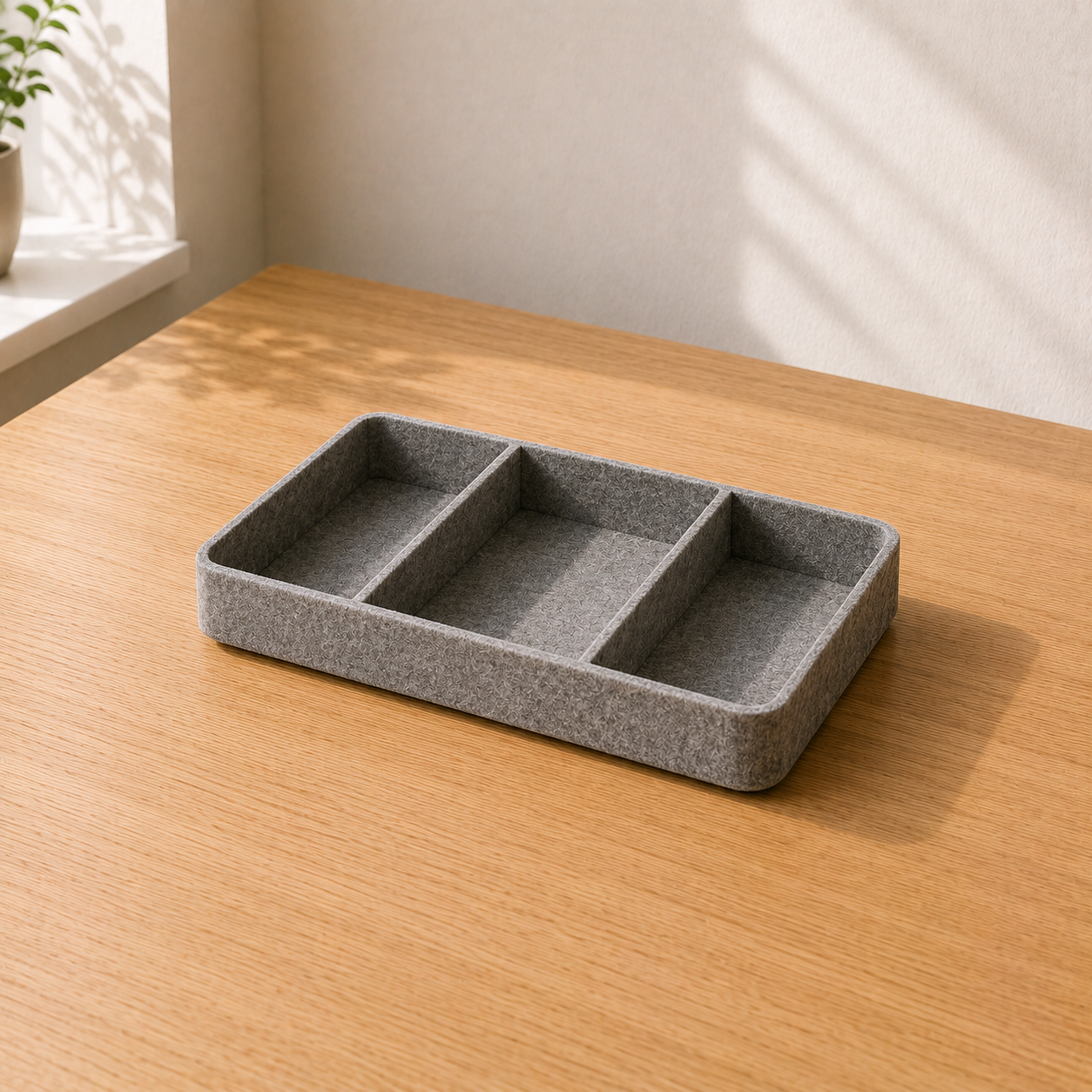 Tray Desk Organizer - Felt